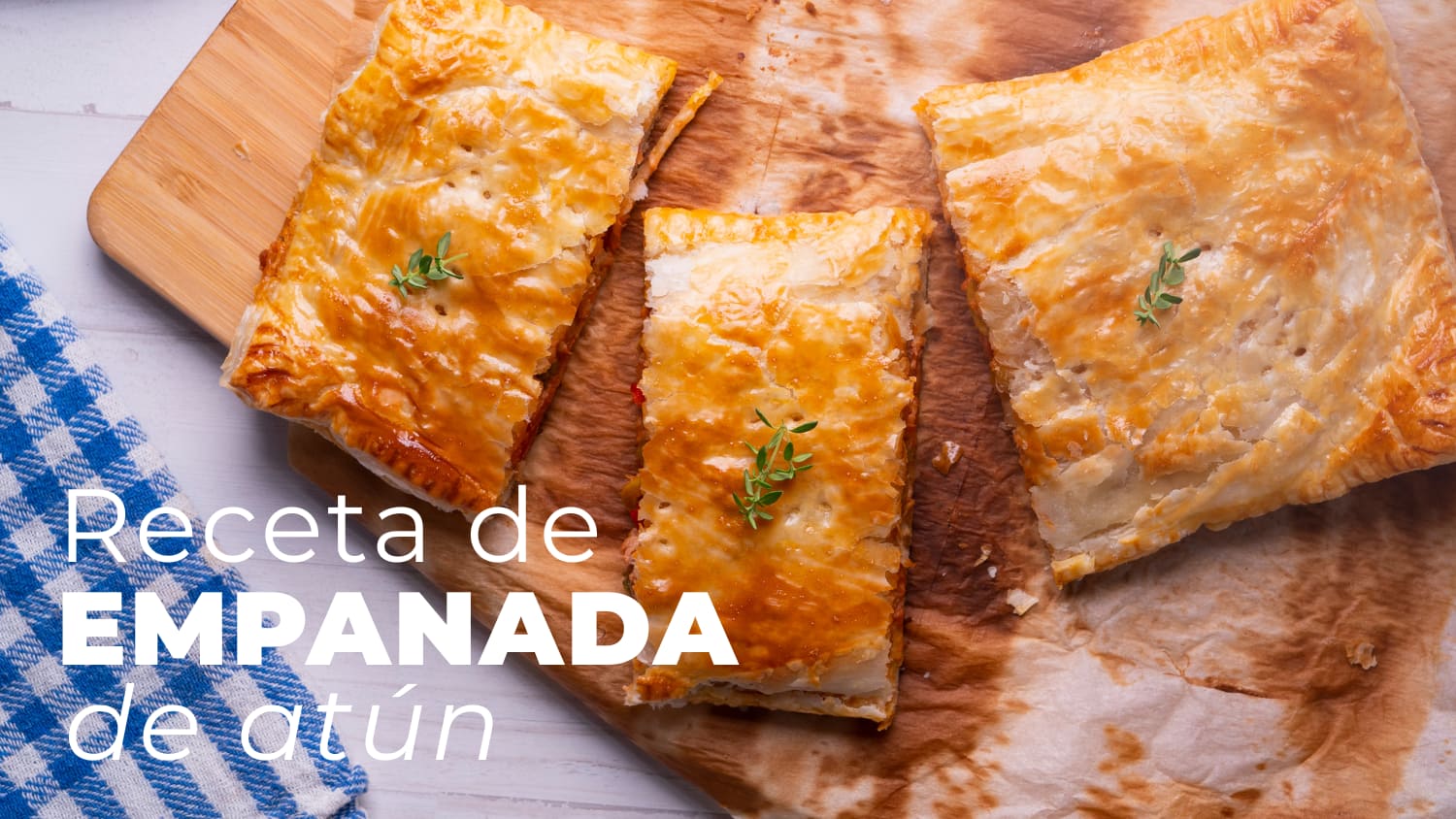 Empanada casera de atún